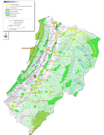 Cartographie d'habitats, SIG